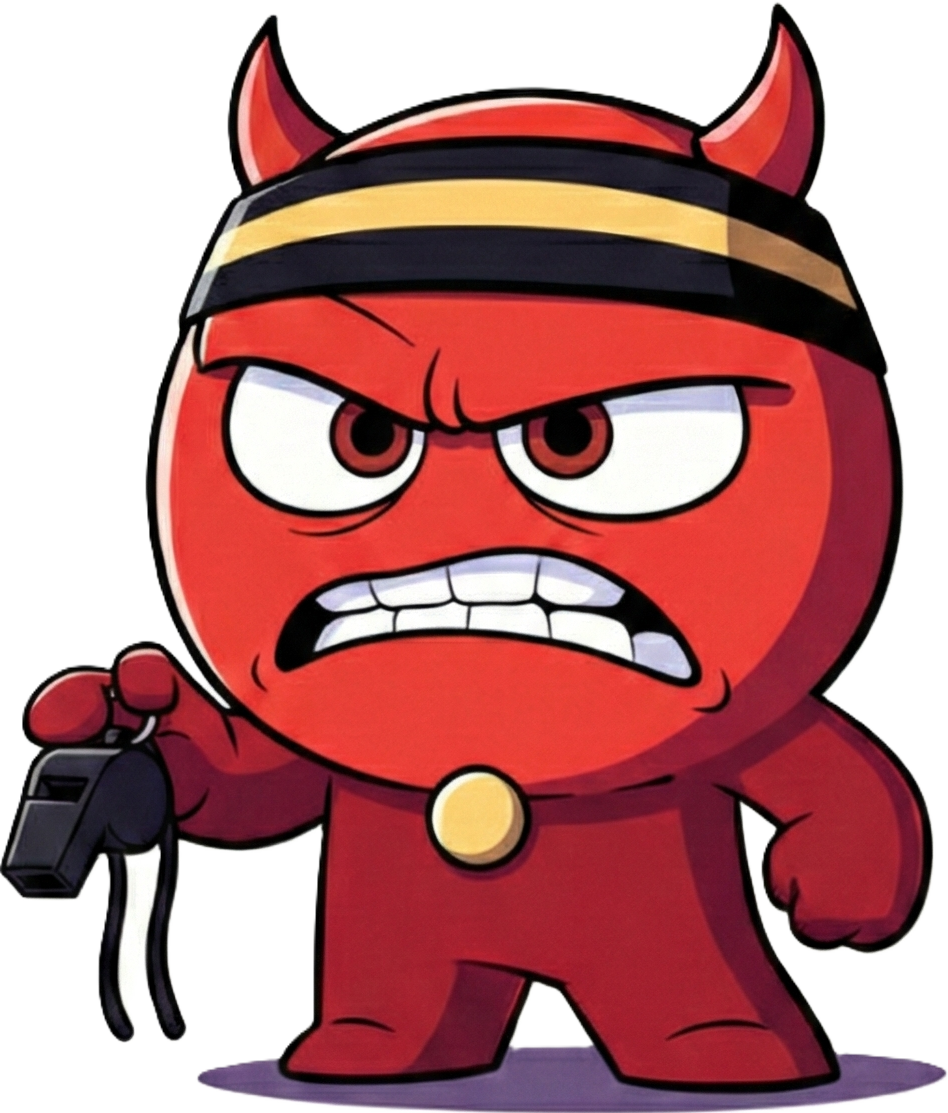 Angry Coach character